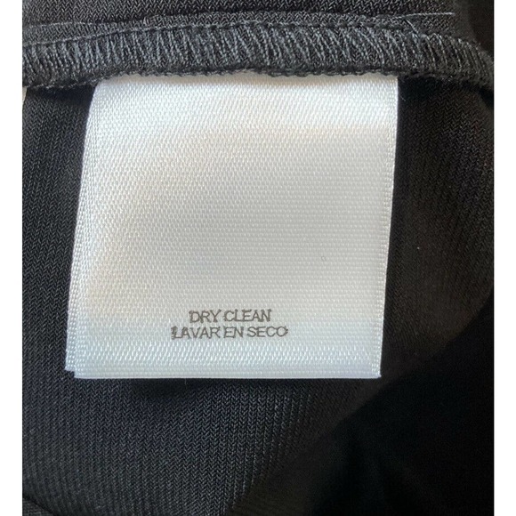 NWT ANN KLEIN Black Lace Long Sleeve Dress Size 6 - Picture 5 of 9